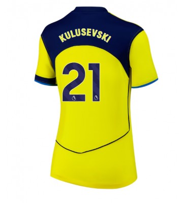 Tottenham Hotspur Dejan Kulusevski #21 Tredjetrøje Dame 2025-26 Kortærmet